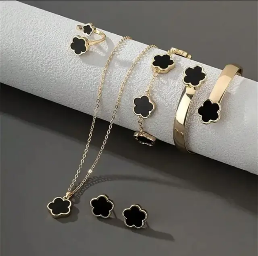 Five-piece set Glod Plated