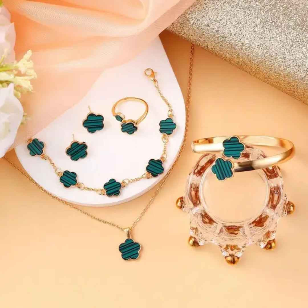 Five-piece set Glod Plated