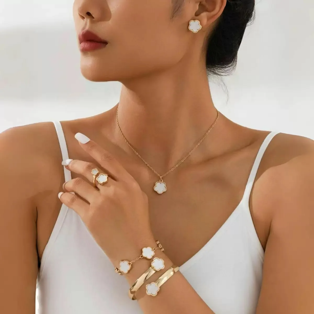 Five-piece set Glod Plated