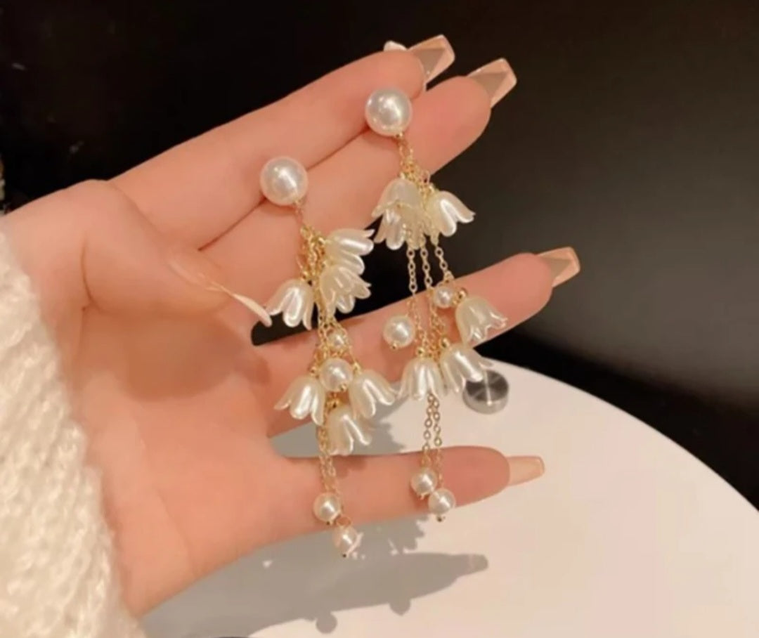 Flower Earring long