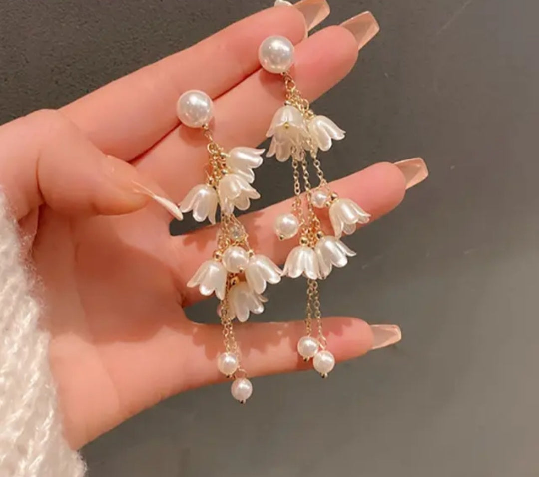 Flower Earring long