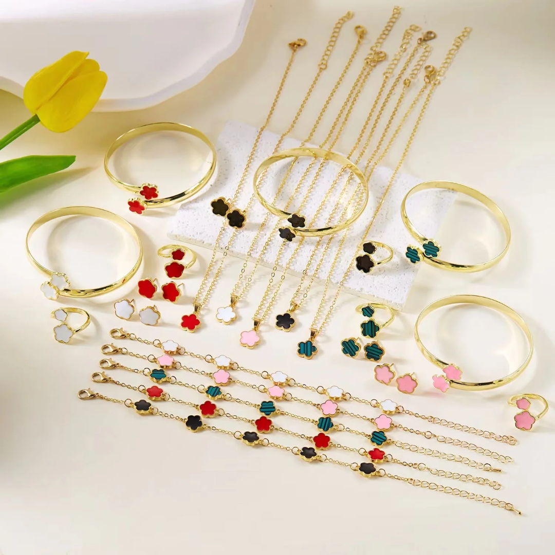 Five-piece set Glod Plated