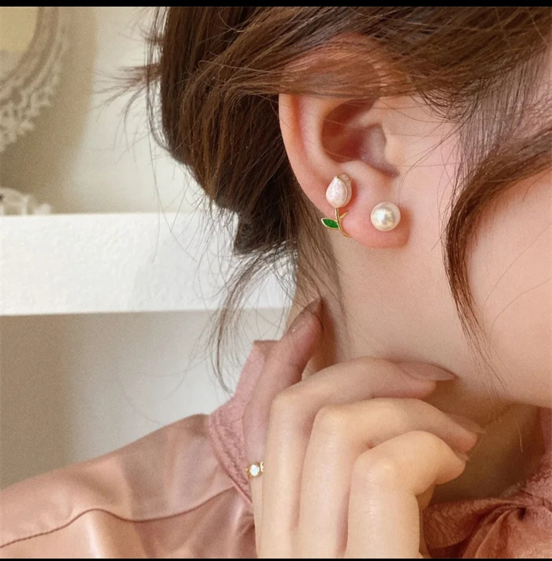 Ear flower High-end Elegent
