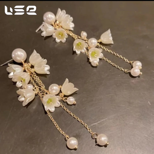 Flower Earring long