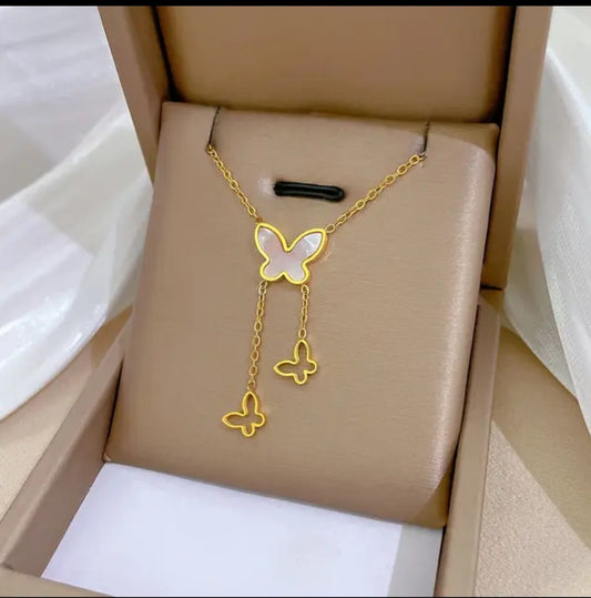 18K gold plated stainless steel