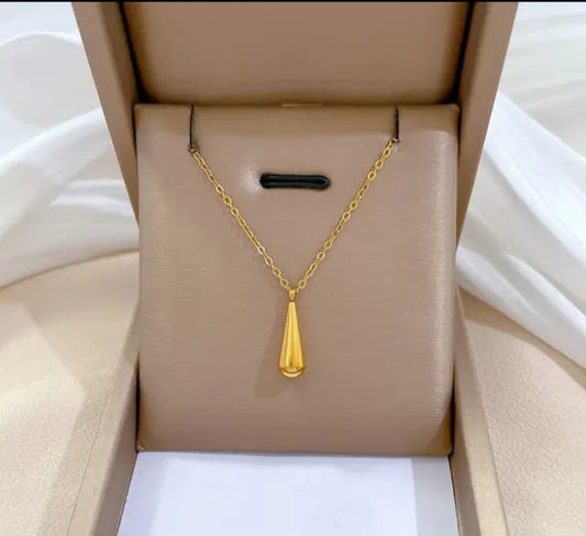 18K gold plated stainless steel