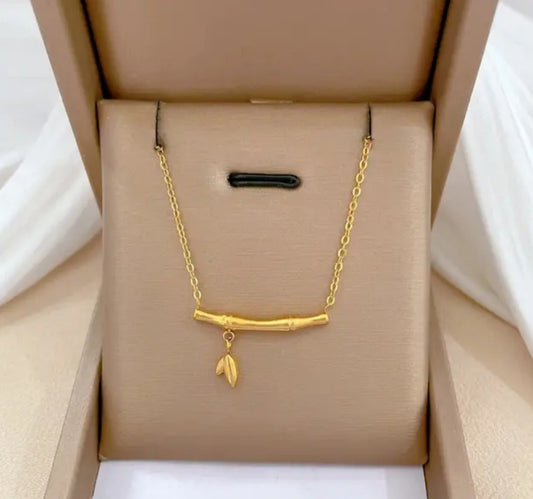 18K gold plated stainless steel